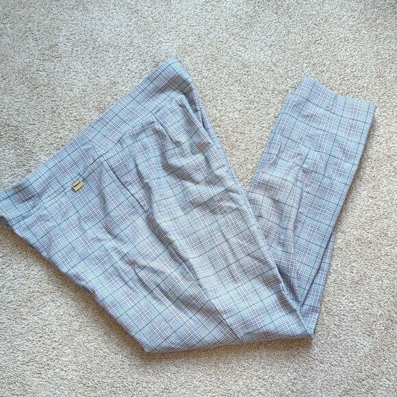 Anne Klein Plaid Trousers - Picture 1 of 2